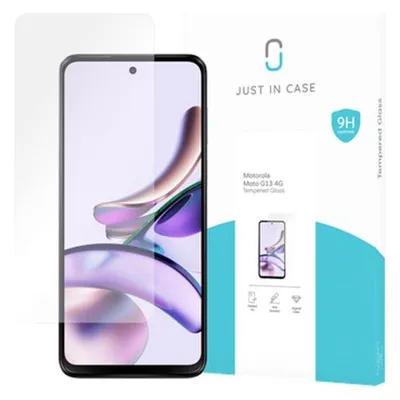 Just in Case GehÃ¤rtetes Glas Clear Displayschutzfolie Motorola Moto G13