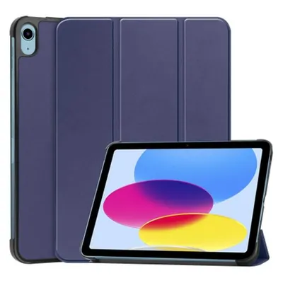 Just In Case Smart Tri-Fold Apple iPad (2025/2022) Book Case Blau
