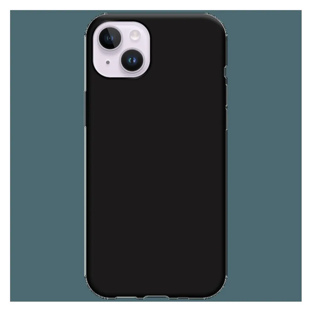 Just in Case TPU Back Cover Schwarz Apple iPhone 15 Plus