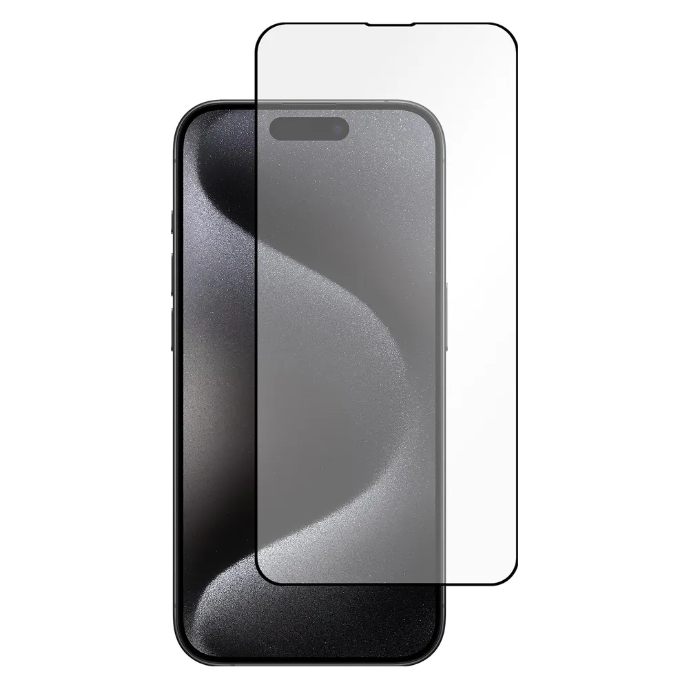 Just in Case GehÃ¤rtetes Glass Edge To Edge Displayschutzfolie Apple iPhone 15 Pro