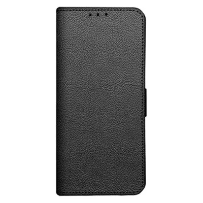 Just in Case Pu-Leder Book HÃ¼lle Schwarz Apple iPhone 15 Pro