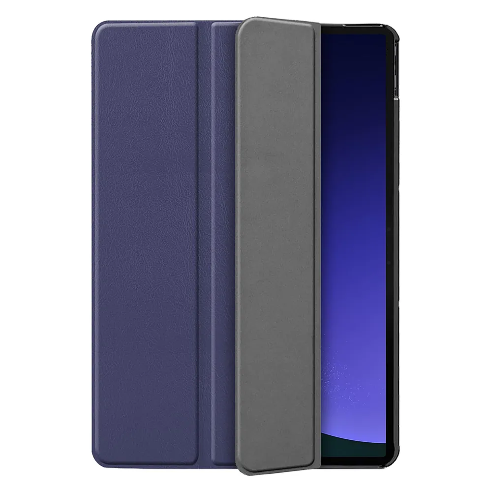 Just in Case Smart Tri-Fold Samsung Galaxy Tab S9 / S9 FE / S10 FE / S10 Lite Book Case Blau