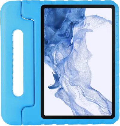 Just in Case Classic Samsung Galaxy Tab S9 / S9 FE / S10 FE / S10 Lite Kids Cover Blau