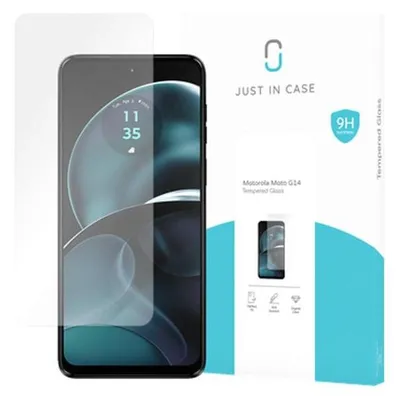 Just in Case GehÃ¤rtetes Glas Clear Displayschutzfolie Motorola Moto G14