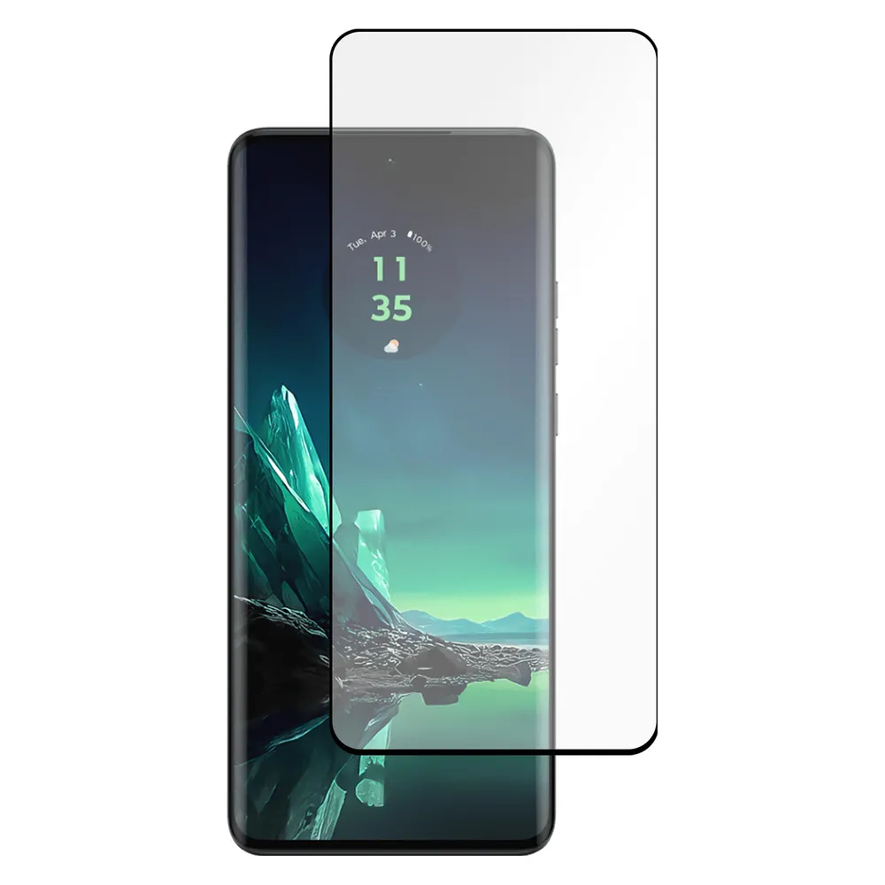 Just in Case GehÃ¤rtetes Glass Edge To Edge Displayschutzfolie Motorola Edge 40 Neo