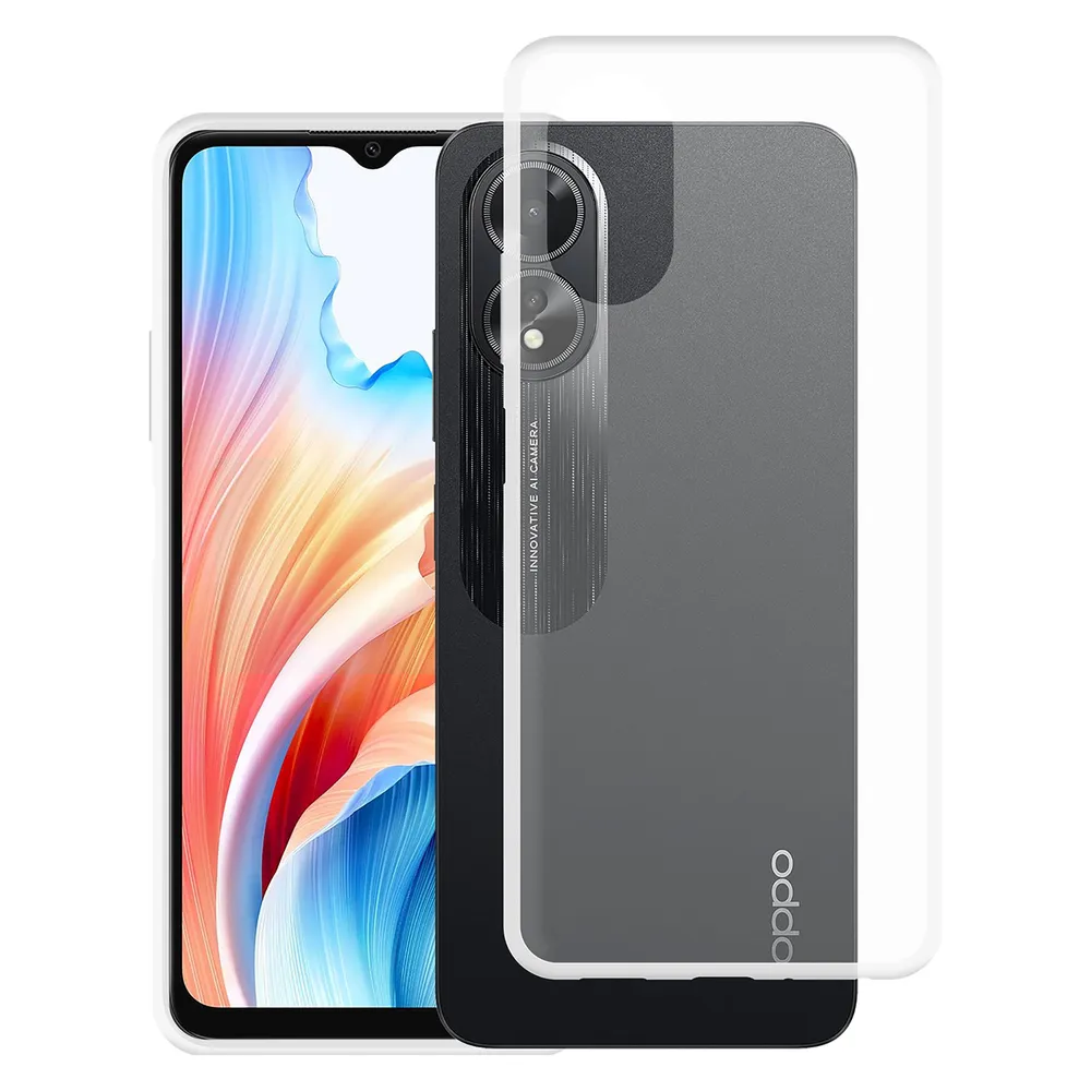 Just in Case TPU Back Cover Durchsichtig OPPO A38