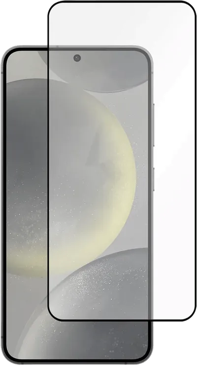 Just In Case Full Cover Samsung Galaxy S24 Displayschutz Schwarz