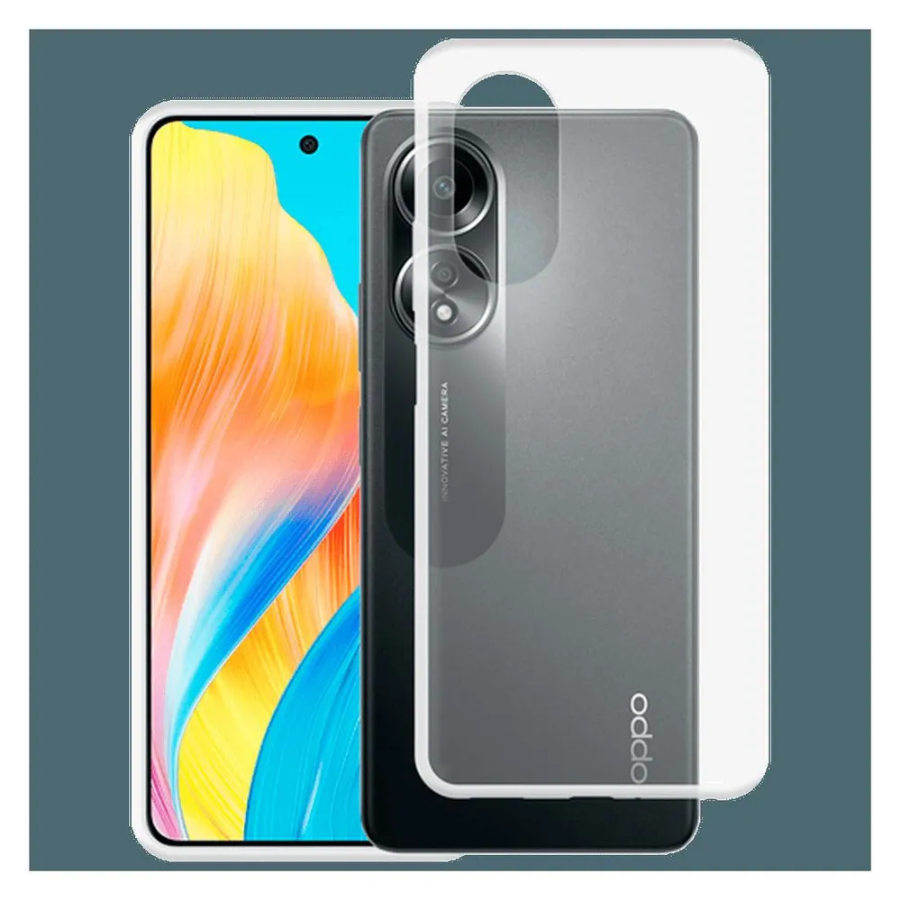 Just in Case TPU Back Cover Durchsichtig OPPO A58