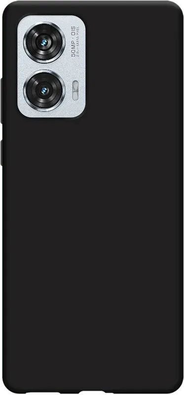 Just in Case Soft Design Motorola Edge 50 Fusion Backcover Schwarz