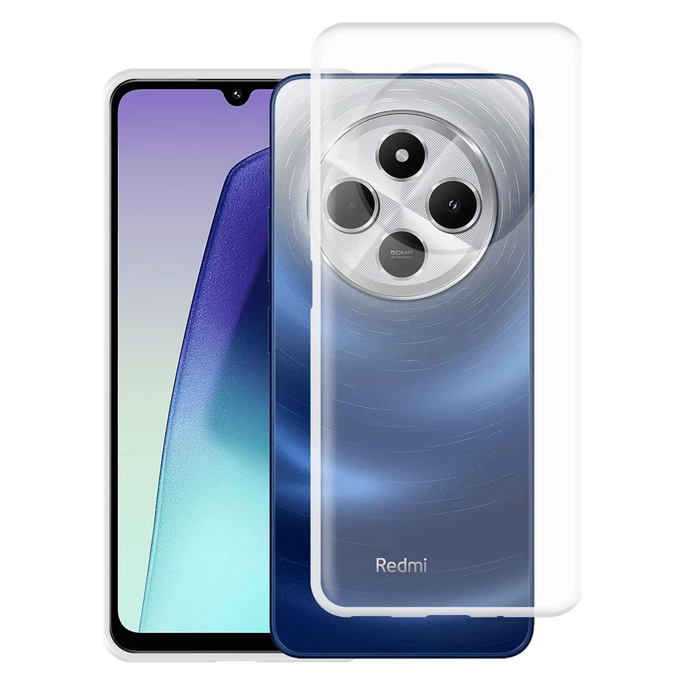 Just in Case Soft Design Xiaomi Redmi Note 14C Backcover Transparent