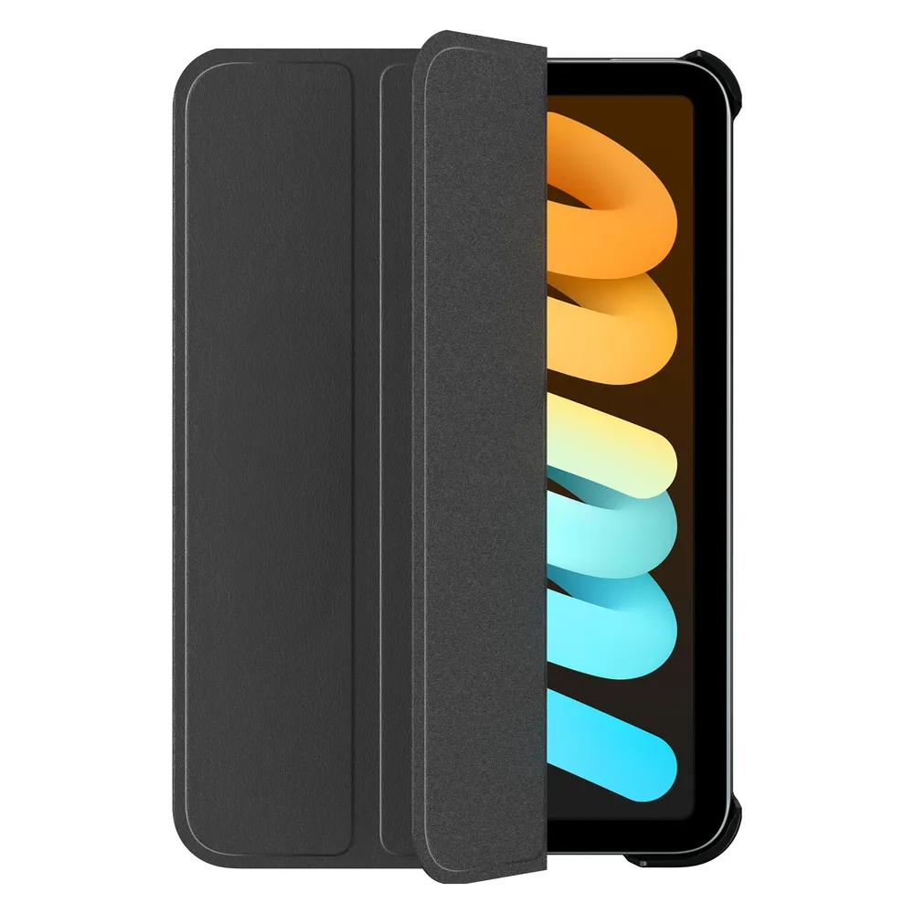 Just in Case Tri-Fold Apple iPad mini 7 Book Case Schwarz