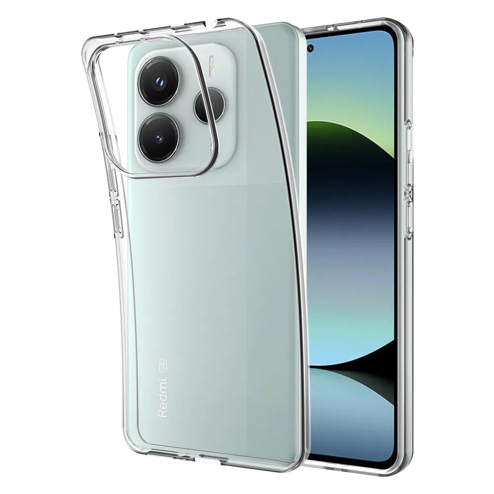 Just in Case Soft Design Xiaomi Redmi Note 14 5G Backcover Transparent