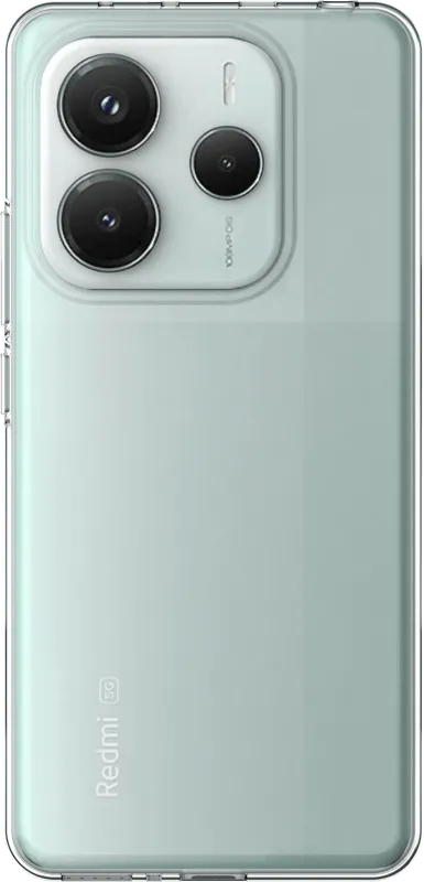 Just in Case Soft Design Xiaomi Redmi Note 14 5G Backcover Transparent