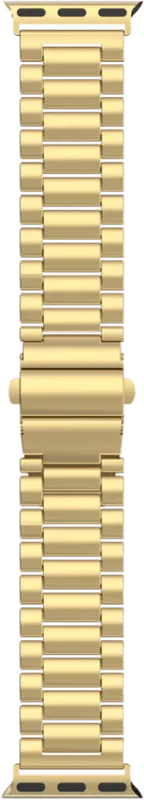 Just in Case Edelstahl-Armband Gold für Apple Watch 40/41/42 mm