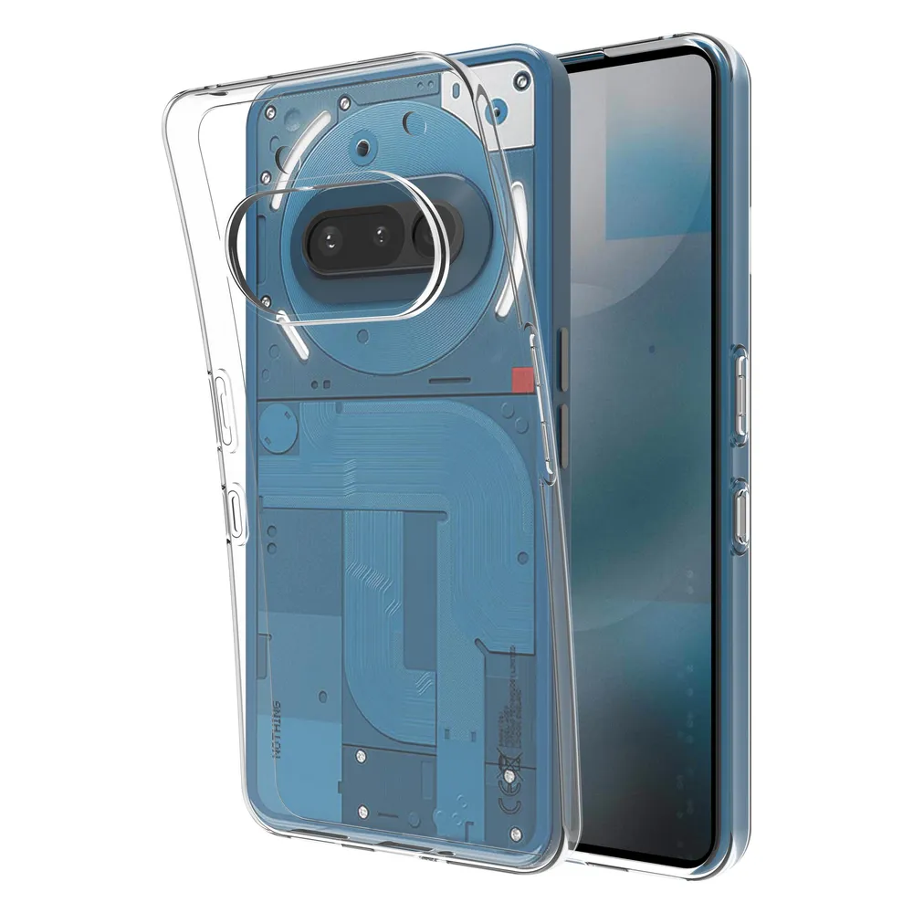 Just in Case Soft Design Nothing Phone (3a) Backcover Transparent