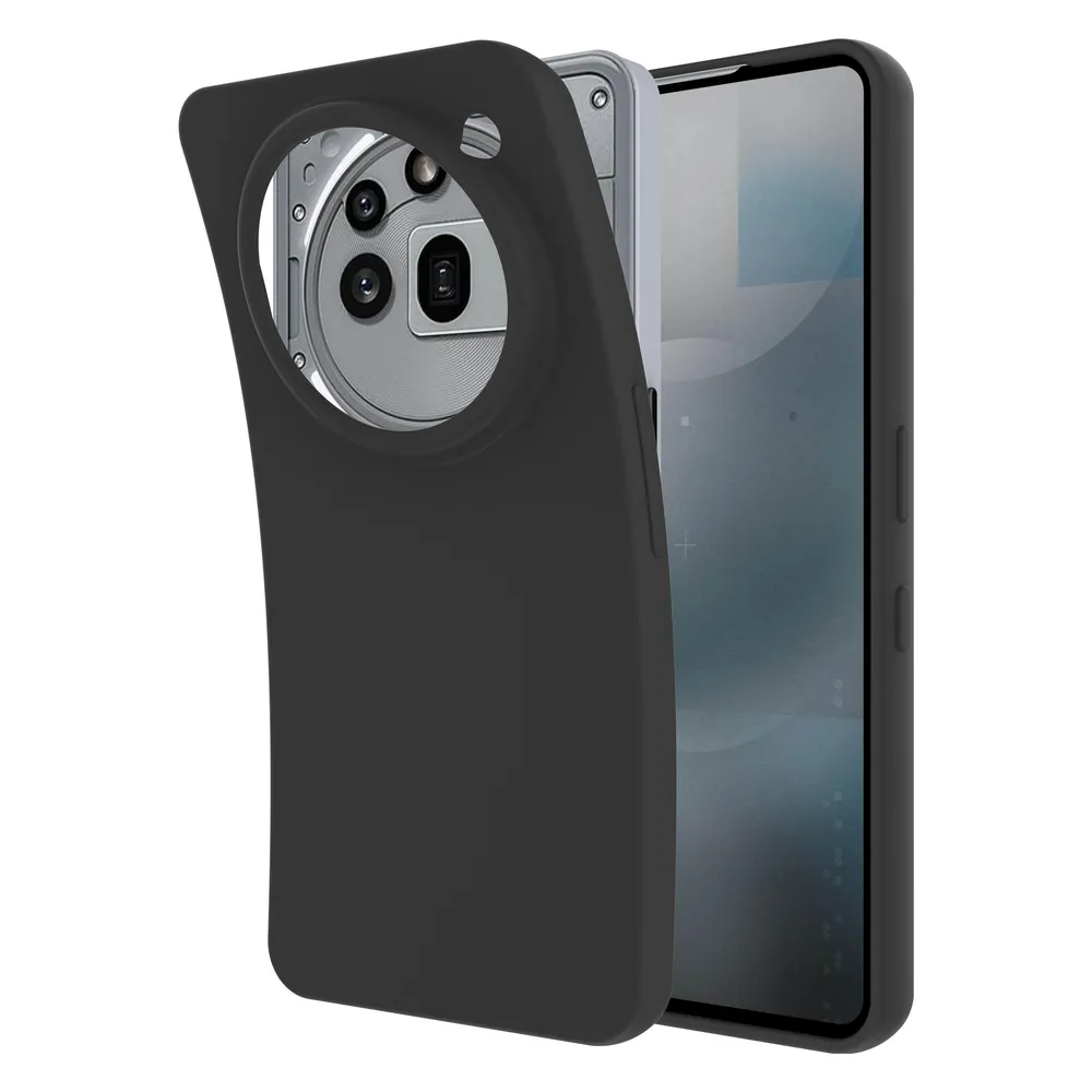 Just in Case Soft Design Nothing Phone (3a) Pro Backcover Schwarz