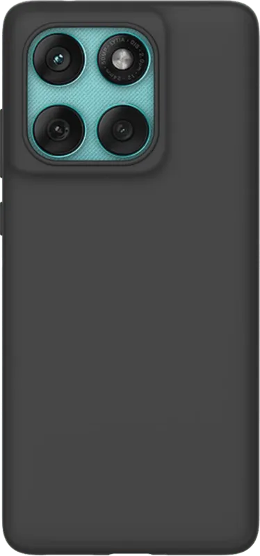 Just in Case Soft Design Motorola Edge 60 Fusion Backcover Schwarz
