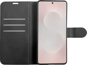 Just in Case Wallet Samsung Galaxy S25 Edge Book Case Schwarz