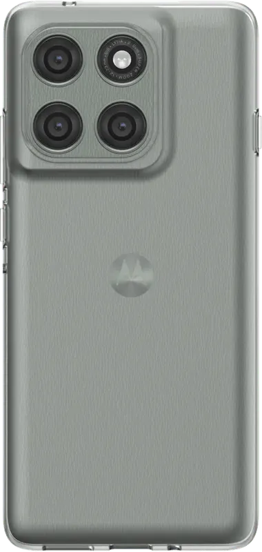 Just in Case Soft Design Motorola Edge 60 Pro Backcover Transparent