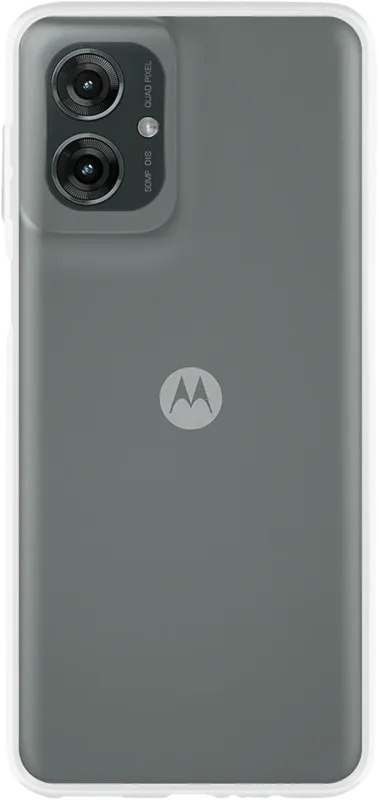 Just in Case Soft Design Motorola Moto G75 Backcover Transparent