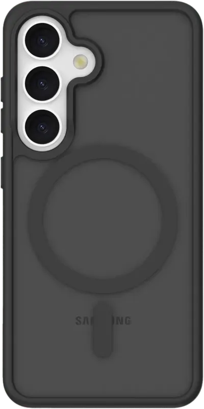 Just in Case Backcover mit Fallschutz Samsung Galaxy S24 Schwarz mit Magnet