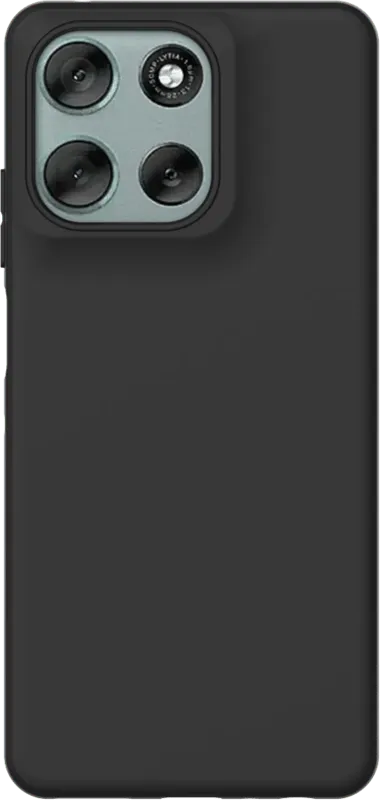 Just in Case Soft Design Motorola Moto G56 Backcover Schwarz
