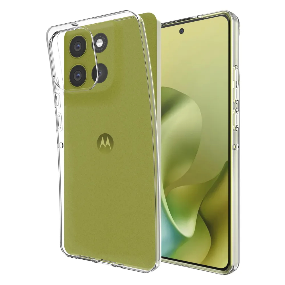 Just in Case Soft Design Motorola Moto G86 Backcover Transparent