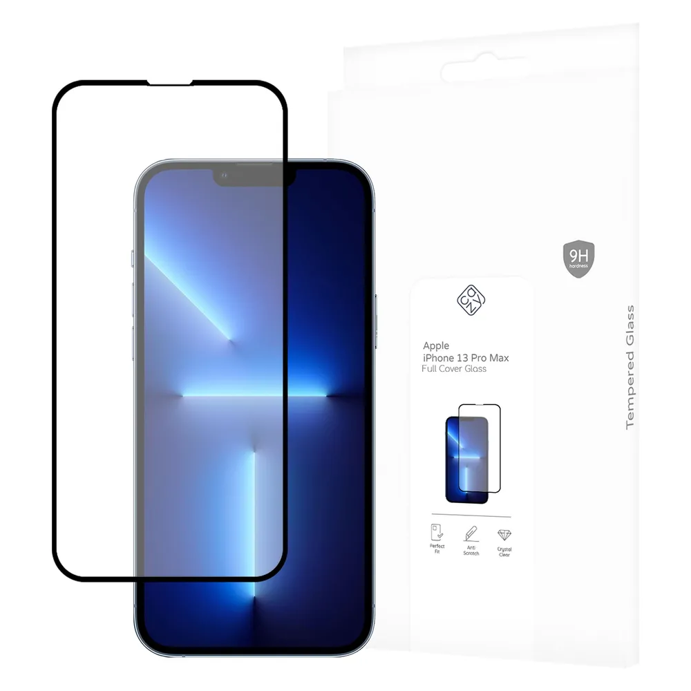 Just in Case GehÃ¤rtetes Glas Edge To Edge Displayschutzfolie Apple iPhone 13 Pro Max