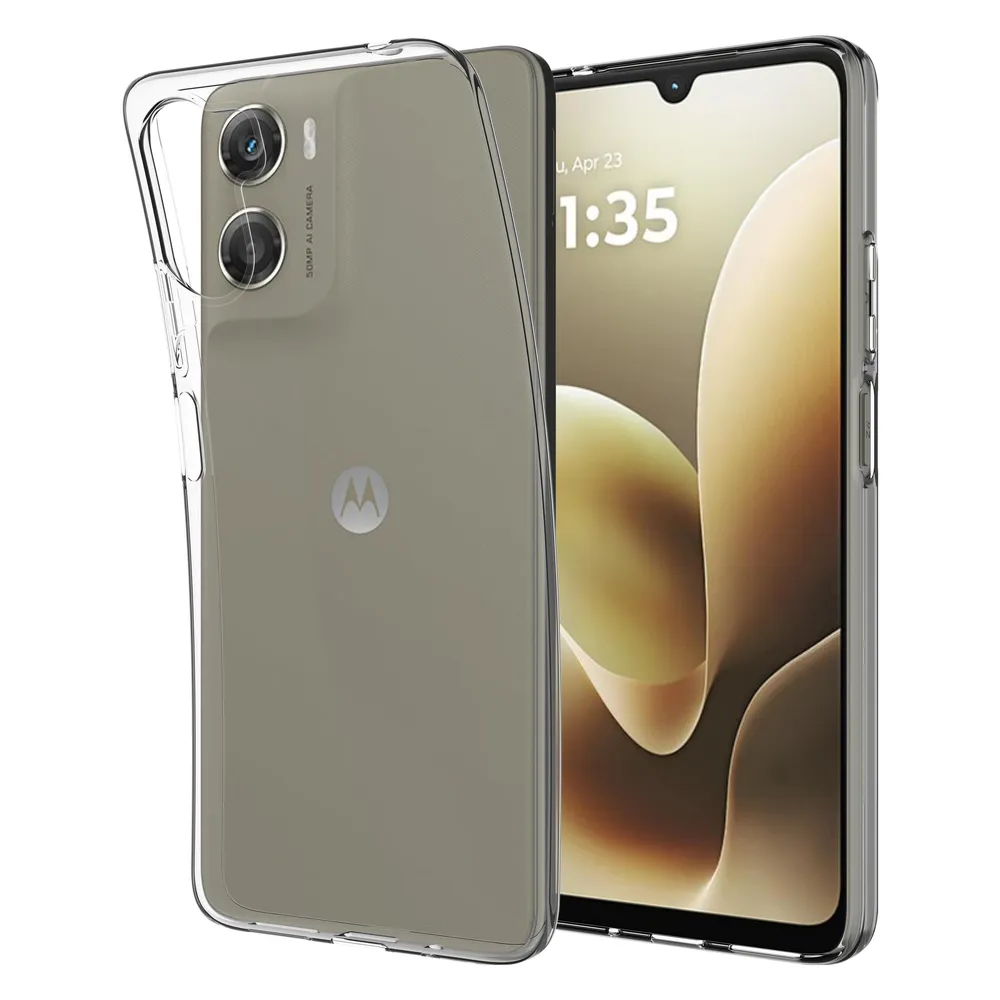 Just in Case Soft Design Motorola Moto G06 Backcover Transparent