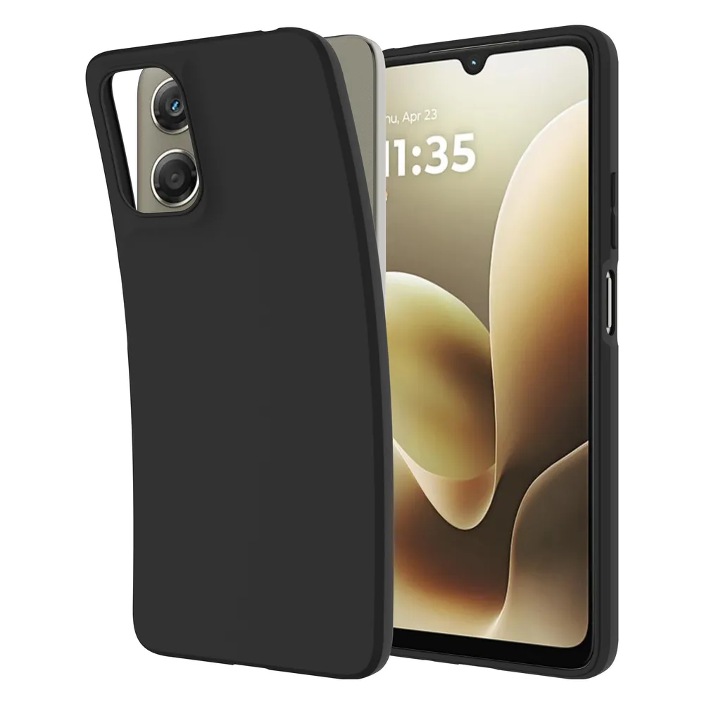 Just in Case Soft Design Motorola Moto G06 Backcover Schwarz