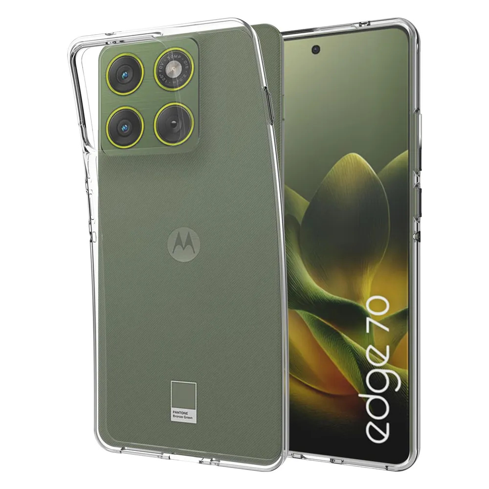 Just in Case Soft Design Motorola Edge 70 Backcover Transparent