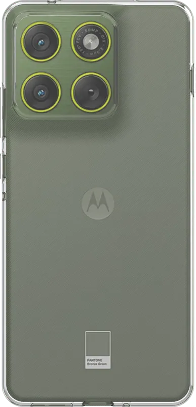 Just in Case Soft Design Motorola Edge 70 Backcover Transparent