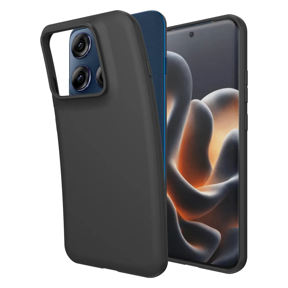 Just in Case Soft Design Motorola Edge 70 Pro Backcover Schwarz