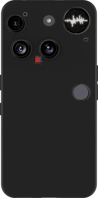 Just in Case Soft Design Nothing Phone (3) Backcover Schwarz