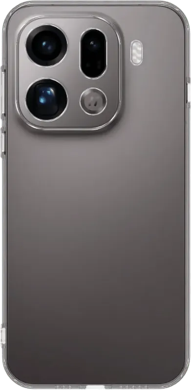 Just in Case Soft Design Oppo Find X9 Pro Backcover Transparent