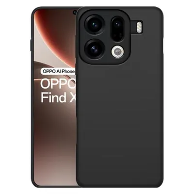 Just in Case Soft Design Oppo Find X9 Pro Backcover Schwarz