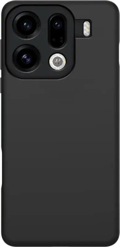 Just in Case Soft Design Oppo Find X9 Pro Backcover Schwarz
