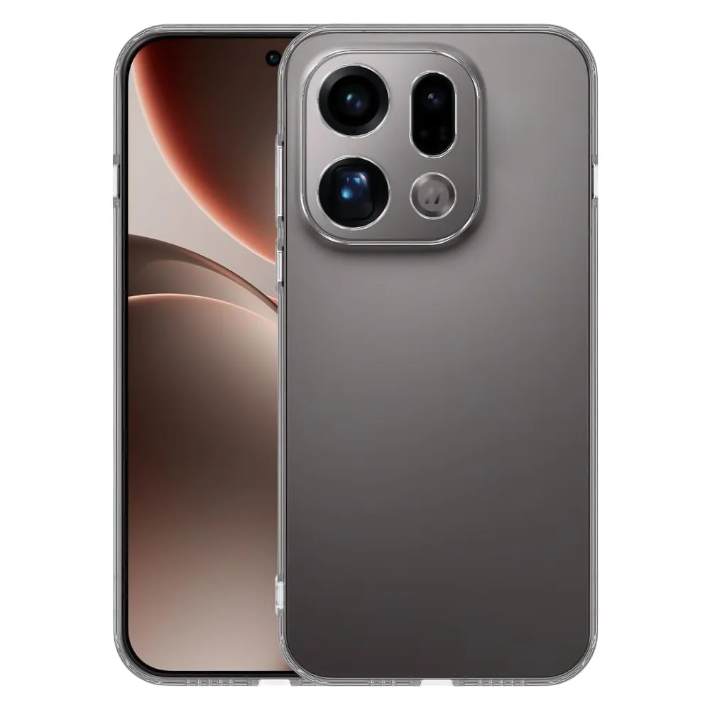 Just in Case Soft Design Oppo Find X9 Backcover Transparent
