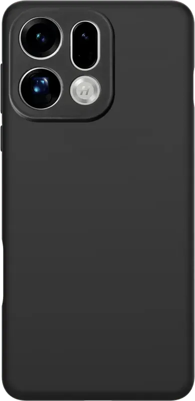 Just in Case Soft Design Oppo Find X9 Backcover Schwarz