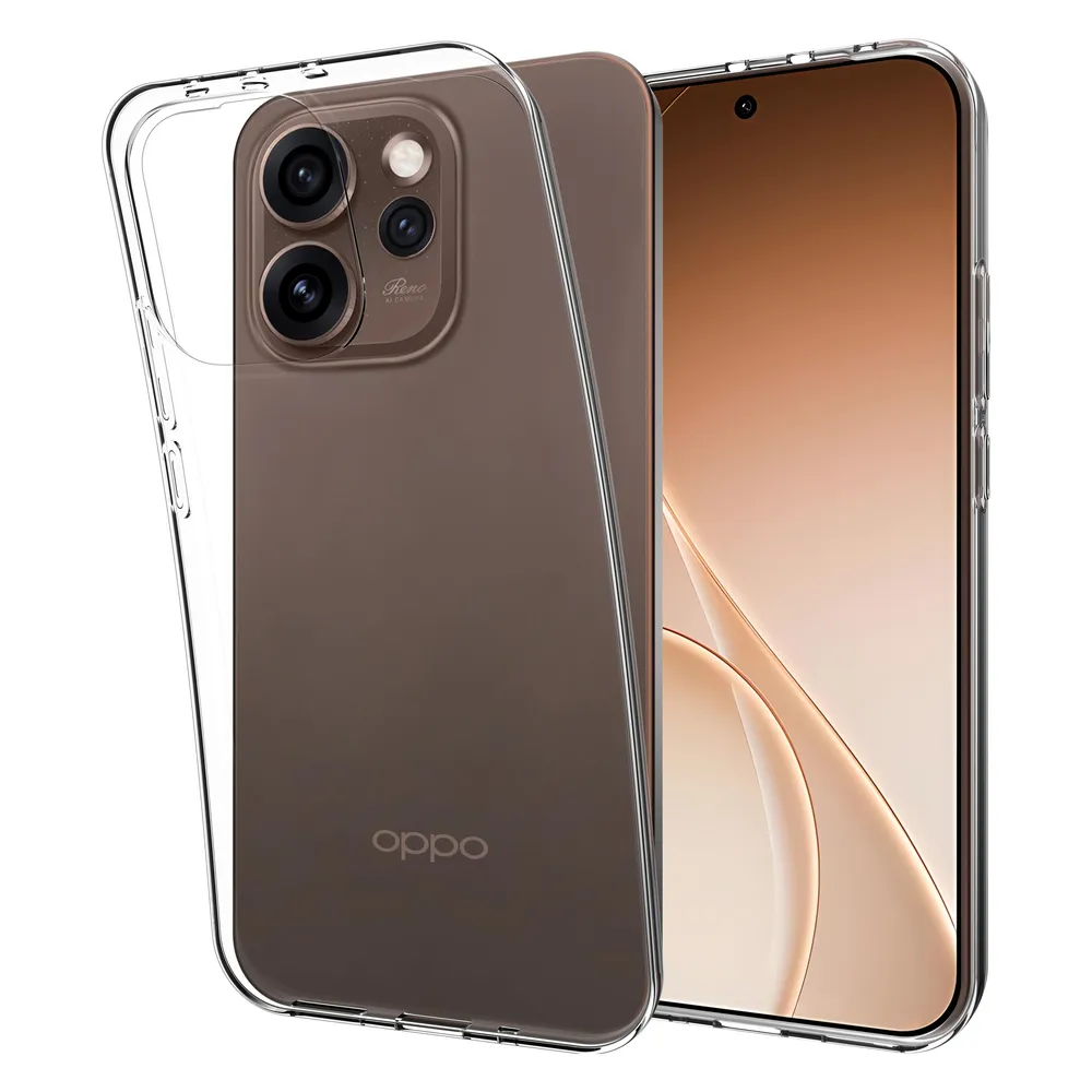 Just in Case Soft Design OPPO Reno15 Pro Backcover Transparent
