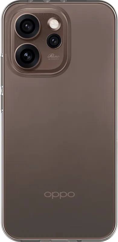 Just in Case Soft Design OPPO Reno15 Pro Backcover Transparent