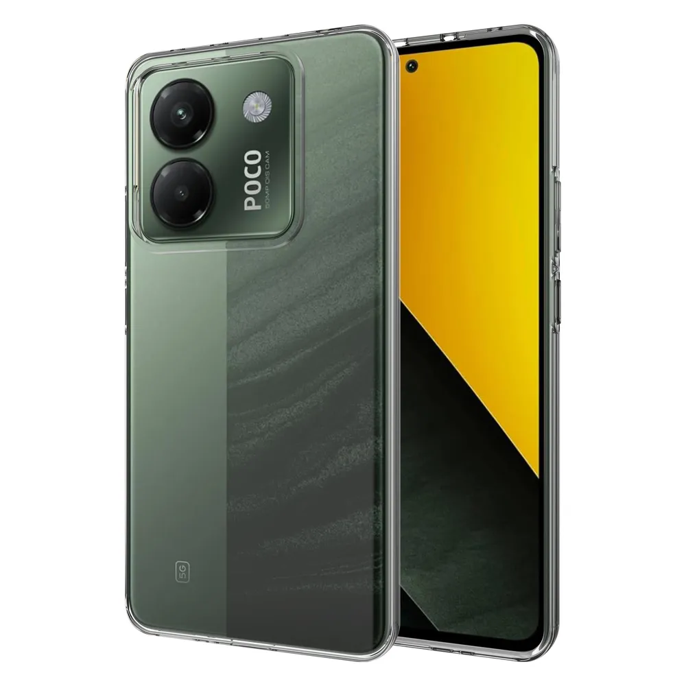 Just in Case Soft Design Xiaomi Poco M7 Pro Backcover Transparent