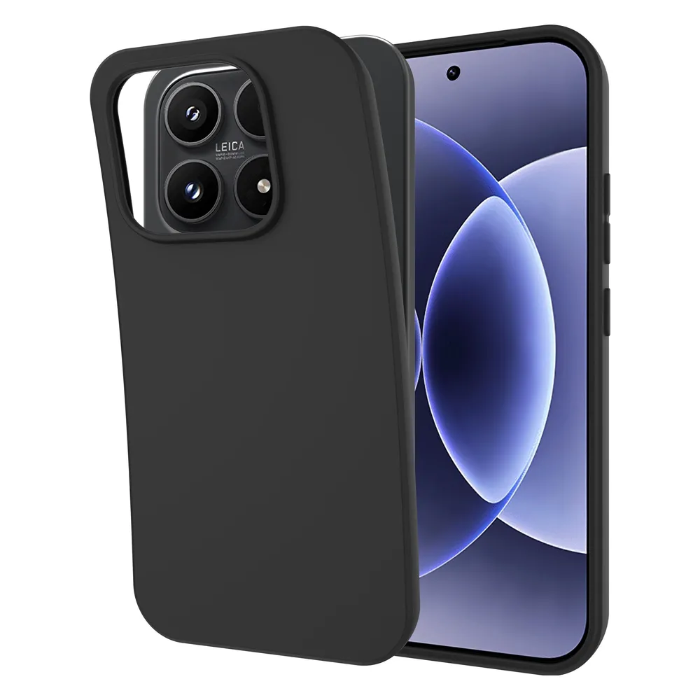 Just in Case Soft Design Xiaomi 17 Backcover Schwarz