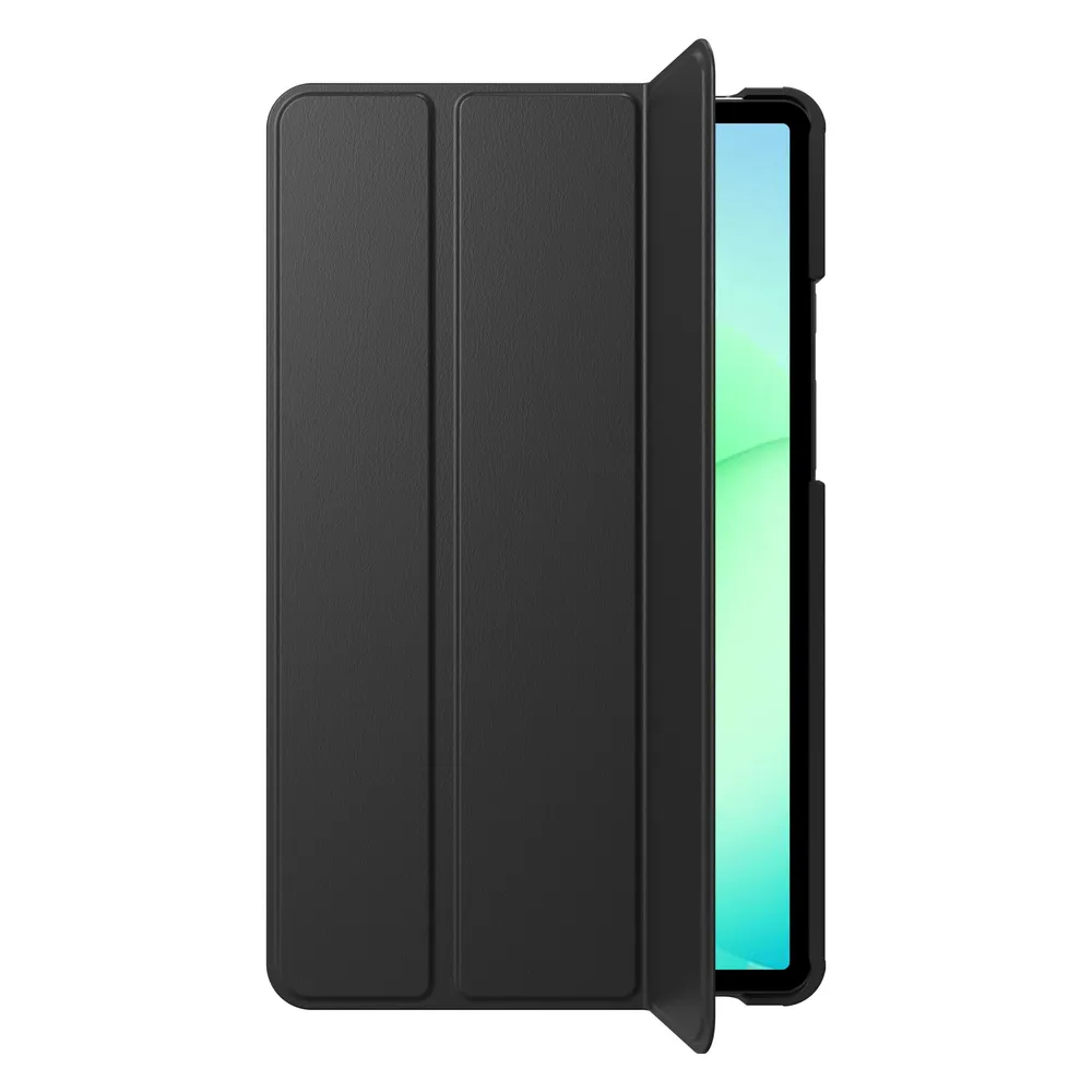 Samsung Galaxy Tab A11/A9 Tri-Fold Book Case Schwarz