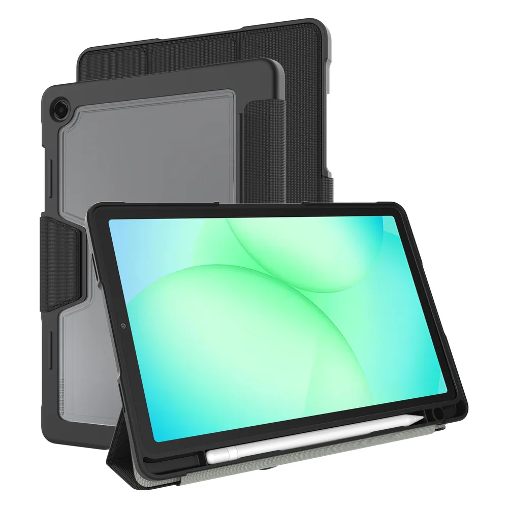 Just in Case Samsung Galaxy Tab A11/A9 Plus ArmorElite Book Case Schwarz