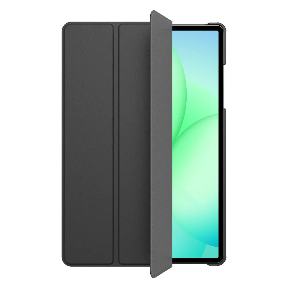 Just in Case Samsung Galaxy A11 Plus Tri-Fold Book Case Schwarz