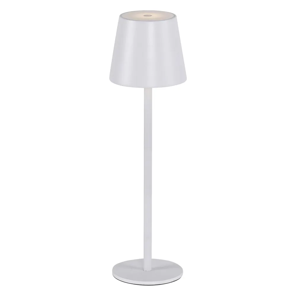 JUST LIGHT LED-Akku-Tischleuchte 19250-16 weiß
