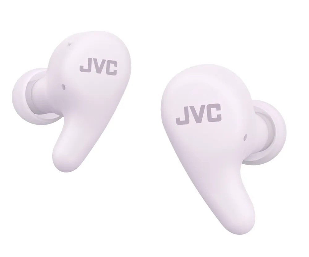 Auriculares JVC inalámbricos Bluetooth 5.4 con micrófono y color violeta