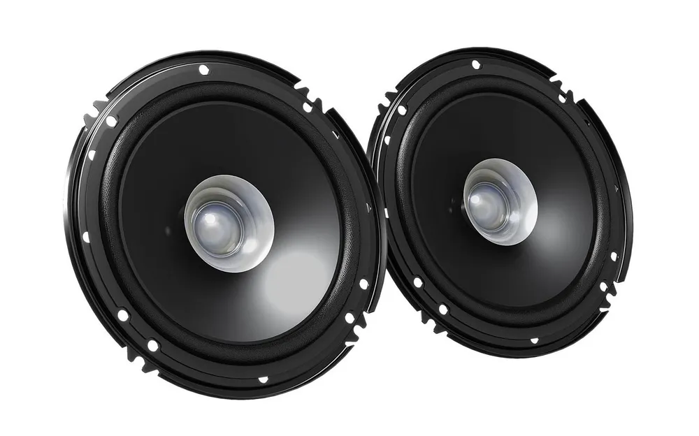 Lautsprecher JVC CS-J610X 2-Wege 300 W 16 cm Ferrit Rund Schwarz Set 2 Stück
