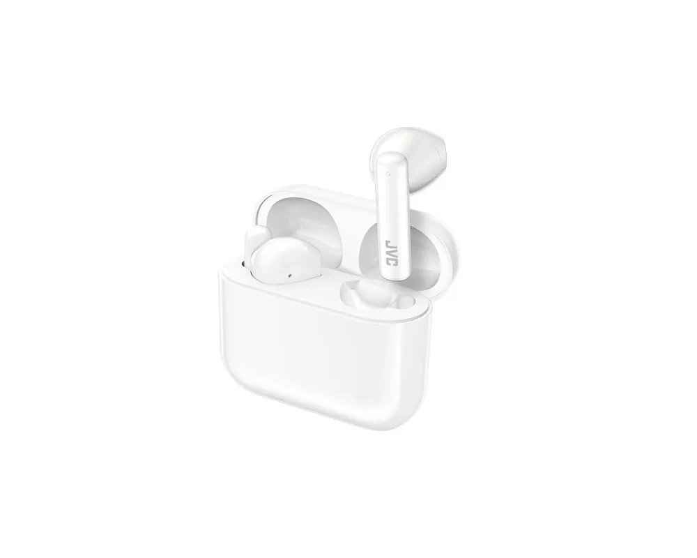 JVC HA-A4T True Wireless Bluetooth Kopfhörer für Anrufe und Musik Weiß